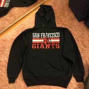 San Francisco Giants black oversized hoodie